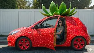 Crazy Food & Fruit Cars You Won&rsquo;t Believe Exist | Ultimate Oddly Satisfying AI ASMR