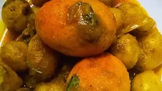 নতুন আলু দিয়ে ডিম ভুনার সহজ এবং মজাদার রেসিপি😋#food #recipe #cooking 