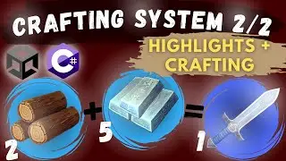 Building a Flexible Crafting System for Unity Games (Part 2/2)