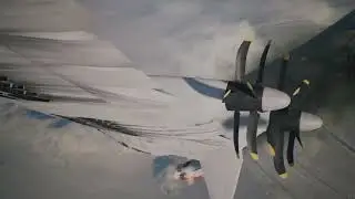 ACE COMBAT 7: SKIES UNKNOWN Arsenal Bird shot down by rail gun from Stonehenge