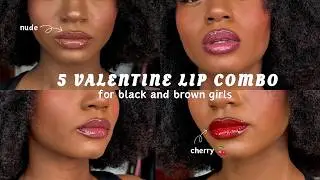 Finally! 5 Valentine Lip Combos That Actually Suit Us (Black Women)