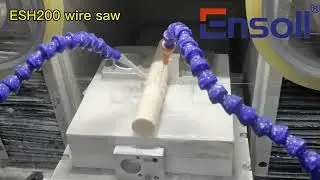 EST200 endless cutting machine for cutting Alumina ceramics (automatic cutting 37mm)