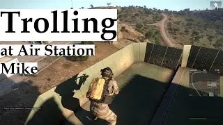 Battle Royale: Trolling sniper at air station mike