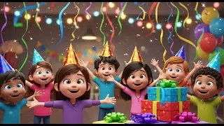 Birthday Celebration Song for Kids | Fun & Party Song | Popular Nursery Rhyme, Baby Songs Kids Music