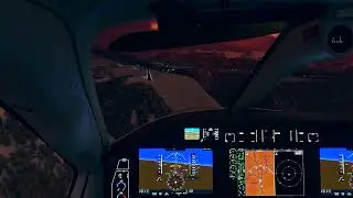 Crosswind landing at Telluride (KTEX) - Daher TBM 930