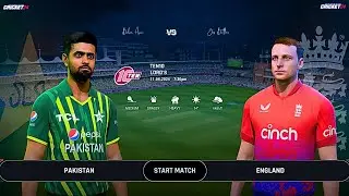 Pakistan vs England 🏏 Cricket 24 Gameplay