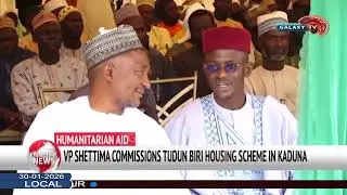 VP SHETTIMA COMMISSIONS TUDUN BIRI HOUSING SCHEME IN KADUNA