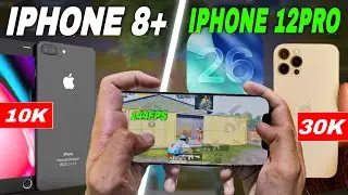 iPhone 12 Pro Vs iPhone 8 Plus TDM PUBG/BGMI!💀(Comparison) (Review) 2026😍What Price.?