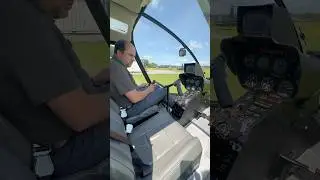 Primary controls of the Robinson R44 #pilot #pilottraining #aircraft #helicopter #pilotslife #flying