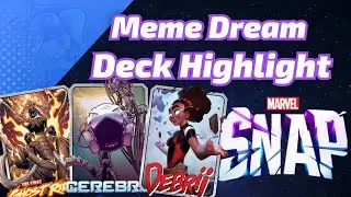 Секретная мечта о меме Cerebro 7 OTA | Обзор колоды Marvel SNAP
