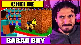 300 JOGADORES vs PORKINBR POBRE | Leozin React