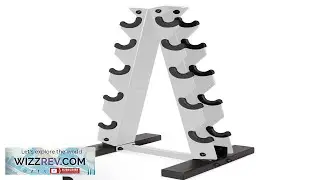 CAP Dumbbell Rack A Frame 5 Pair Storage Organizer Home Gym Equipment