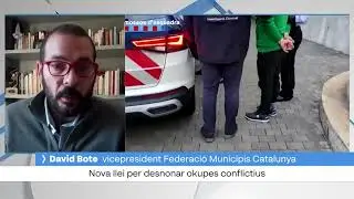 David Bote parla sobre desnonaments a LaXarxa