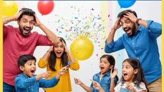Balloon Game Was POPCHAOS 😂🎈balloon popping - my dream home mdh1