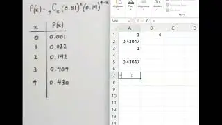 Binom.Dist formula in Excel