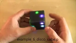 Rubik's Futuro Cube SDK example 6 disco cube