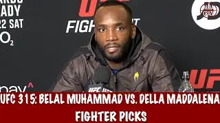 UFC 315: Belal Muhammad vs. Jack Della Maddalena Fighter Picks
