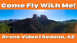 Breathtaking Drone Flight Over Oak Creek Trail & Cathedral Rock | Sedona Arizona 4K