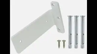 Design T Regalhalter LOFT Regalwinkel Regalsystem Regalhalterung, wei&szlig; ASMR unboxing