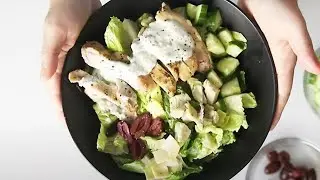 Keto Greek Chicken Bowl