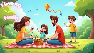 I love my Family/Song for kids #childrensongs #songforkids #musicforkid
