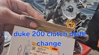 Duke 200 clutch plate change pickup problem ड्यूक 200 क्लच प्लेट चेंज पिकअप प्रॉब्लम