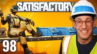 FINALLY building an Alien Power Augmenter &mdash; SATISFACTORY 1.0 blind playthrough (98)