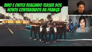 BIRO E OVOTZ REAGINDO TEASER DOS  NOVOS CONTRATADOS DA FRAN&Ccedil;A