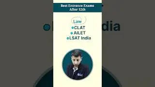 List of Entrance Exams After Class 12th!✍️#shorts