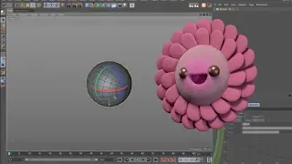 Cinema 4d: Cute Flower Character Tutorial/Speed Art
