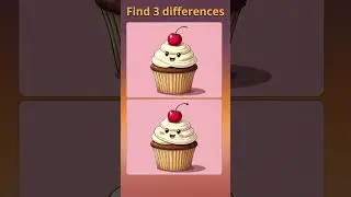 Find 3 Differences &ndash; Spot the Difference Challenge  #Shorts How Fast Can You Find Them?