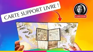Créer une Carte Support de Livre Pop-Up INCROYABLE en 10 Minutes !