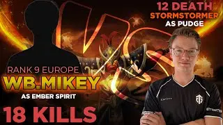 WB.Mikey RANK 9 EU vs ENTITY.Stormstormer MIDLANE - with 18 KILLS - کسری مایکی