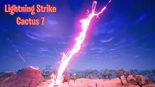 Sky RIft Lightning Strikes Cactus 7 - Mini Event | Fortnite OG Chapter 1 Season 5