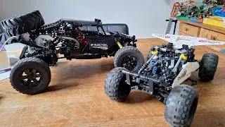 Mould King 18001 and 18038 (I keep calling them Lego, they are that good!)