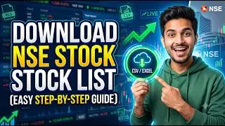 How to Download Stock List  of NSE Exchange ?