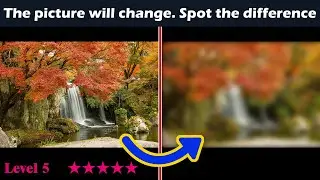 Spot the changing difference #214 | Pictures Puzzle | The photo will change | Brain training