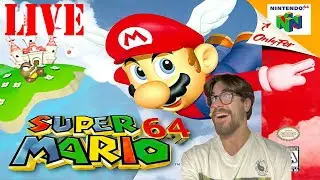 Finally Beating Super Mario 64 for the FIRST Time! 🍄🏰