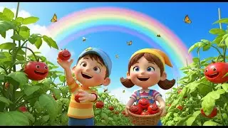 Farm to Table Food Song | Healthy Eating & Learning Song for Kids, Nursery Rhymes & Toddler