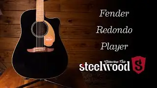 ¡Una guitarra electroacústica brillante! | Fender Redondo Player