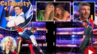 America's Got Talent: Simon Cowell suffers near miss during whip stunt 'Horrified'