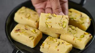 DELICIOUS MILK BARFI RECIPE | DIWALI SPECIAL | EASY MILK SWEETS RECIPE | N'Oven