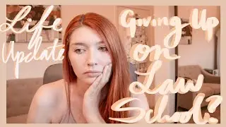 GIVING UP ON MY LAW SCHOOL DREAM? | Life Update - Hurting My Neck, Moving to Yale, etc.