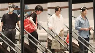 250904 SUPER JUNIOR SIWON, LEETEUK, HEECHUL, and YESUNG Have Arrived Safely At Hong Kong For SS10