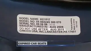 Expired car seats