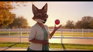 Dr. Barbara Plays with a Ball | Simple Outdoor Fun for Kids