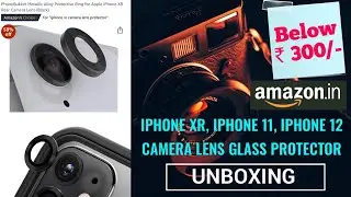 iphone xr camera lens protector | unboxing | installation