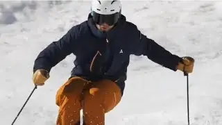 Mogul skiing and short turns for Patrick Baetz in St. Anton Austria 🇦🇹 ⛷👍