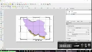 QGIS | Grid & Coordinates Addition