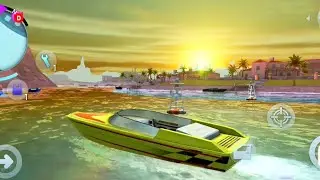 Super boat in super speed and amazing action stunt crash by every boat Gangstar Vegas new Gameplay